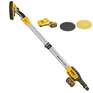 Image of DEWALT DCE800 18V XR Cordless Brushless Drywall Sander 2 x 6ah Li-ion Charger Bag