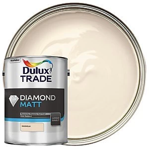 Image of Dulux Trade Diamond Matt Emulsion Paint - Magnolia 5L