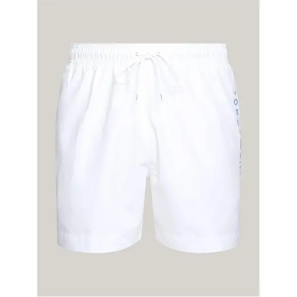 Image of Tommy Hilfiger Medium Drawstring Swim Shorts Black S