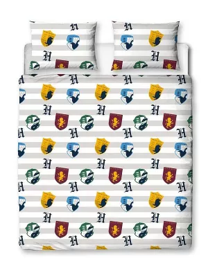 Image of Harry Potter Stickers Double Duvet Cover
