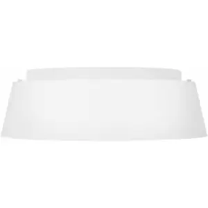 Image of Loops - 3 Bulb Flush Light Light Low Ceiling Matte White LED E14 60W Bulb