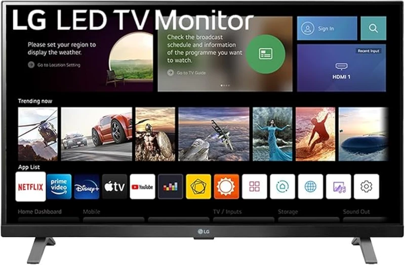 Image of LG 27" 27TQ625SPZ Smart Full HD LED TV Monitor