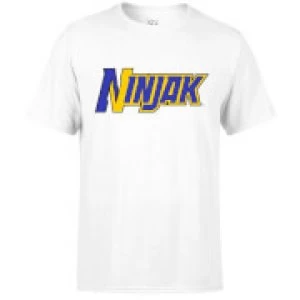 Image of Valiant Comics Classic Ninjak Logo T-Shirt - M - White