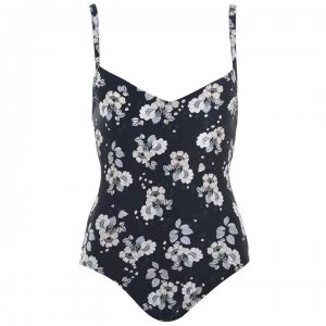 Image of Seafolly Splendour Maillot Swimsuit - INDIGO
