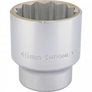 Image of Draper 3/4" Drive Polished Finish Bi Hexagon Socket Metric 3/4" 46mm