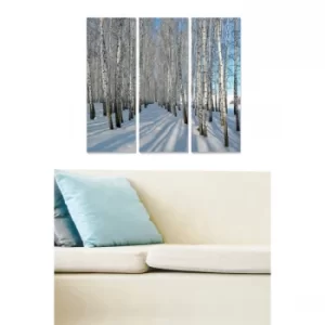 Image of MDFART701 Multicolor Decorative MDF Painting (3 Pieces)