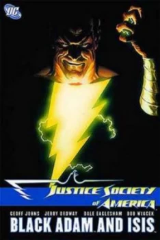 Image of Justice Society of America. Black Adam and Isis by Geoff Johns Hardback