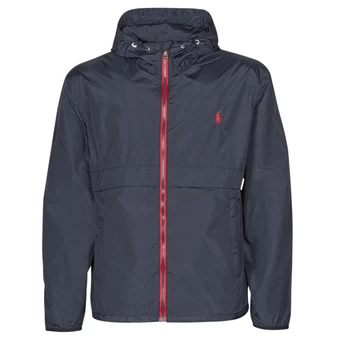 Image of Polo Ralph Lauren BLOUSON COUPE VENT AVEC DETAILS ZIP ET PONY PLAYER mens in Blue - Sizes EU XXL,EU S,EU XL,EU XS