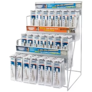 Image of Draper Assorted Metric HSS Cobalt Drill Bit Merchandiser (130 Piece)