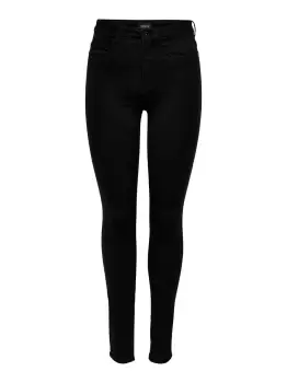 Image of ONLY Onlroyal High Skinny Fit Jeans Women Black