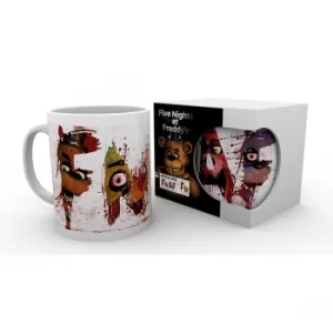 Image of Five Nights at Freddys Letters Mug