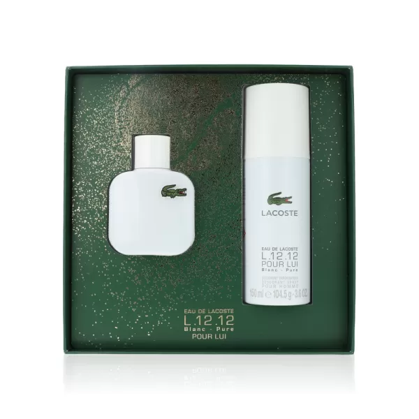 Image of Lacoste Eau de Lacoste L.12.12 Blanc Gift Set 50ml