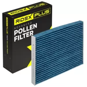 Image of RIDEX PLUS Pollen filter with antibacterial action 424I0501P Filter, interior air,Cabin filter TOYOTA,SUBARU,LAND ROVER,Yaris Schragheck (_P9_)