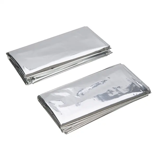 Image of Silverline Emergency Blanket 2pk - 1m x 2m