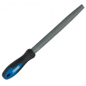 Image of Draper Soft Grip 200mm File Cabinet Half Round Rasp