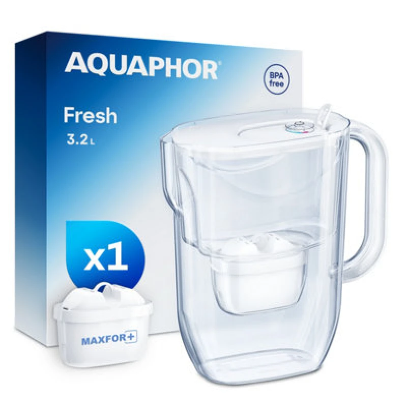 Image of Aquaphor 3.2L Fresh White With 1 X 200 Litre Maxfor+ Filter