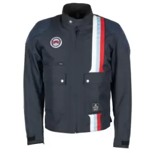 Image of Helstons Hamilton Tissu Technique Blue Jacket 2XL