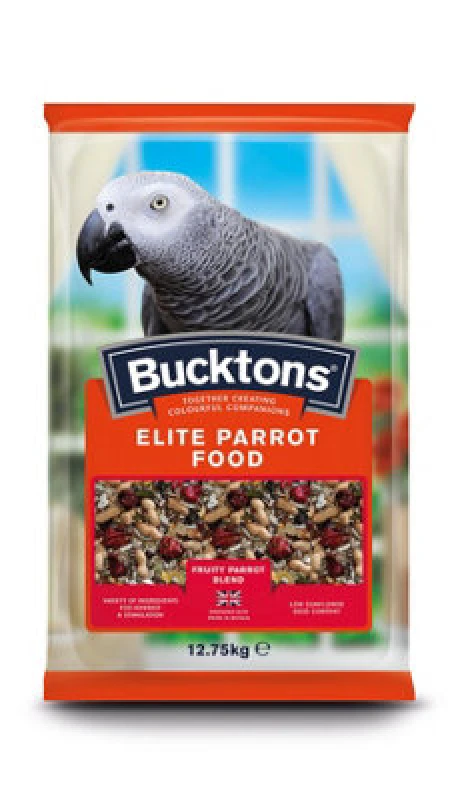 Image of Bucktons Elite Parrot Bird Food 12.75kg Multi unisex