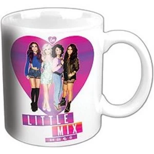 Image of Little Mix - Gradient Heart Boxed Standard Mug