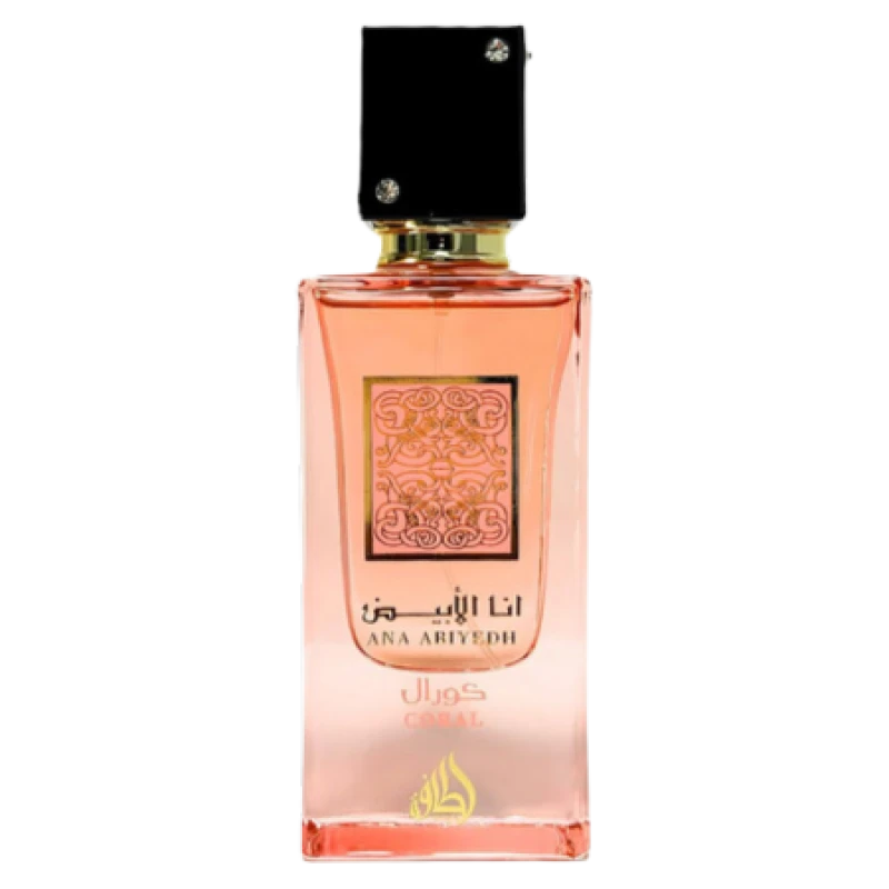 Image of Lattafa Ana Abiyedh Coral Unisex Eau de Parfum - 60ml LAT-41826