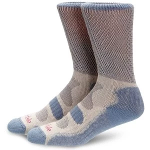 Image of Bridgedale Coolfusion Light Hiker Womens Sock Smokey Blue Medium