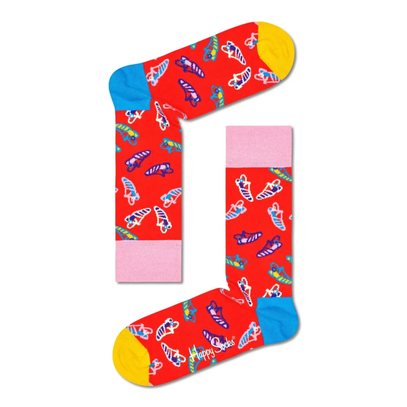 Image of Happy Socks Socks Happy Socks Regular Rouge Unisex 41/46