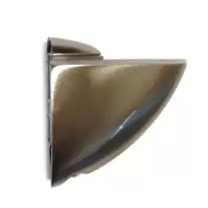 Image of GTV Adjustable Shelf Support Glass Clamp Pelican Model 105 x 88mm - Colour Chrom