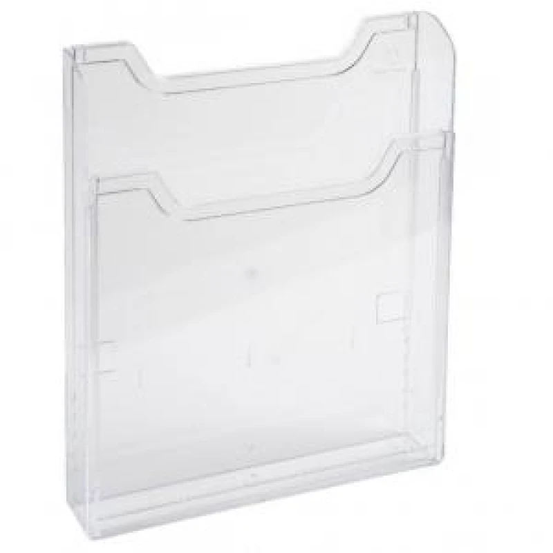 Image of Exacompta Wall Literature Holders A5 Portrait Clear Acrylic 65058D