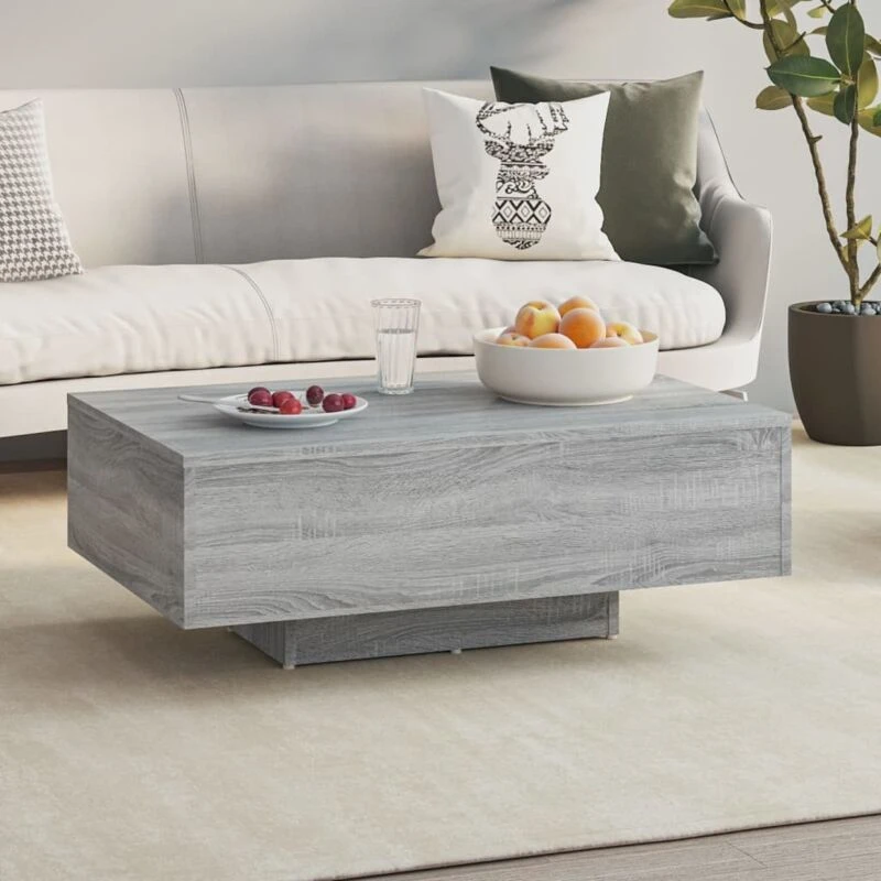 Image of VIDAXL Vidaxl - Coffee Table Grey Sonoma 85x55x31cm Engineered Wood 8720286955482