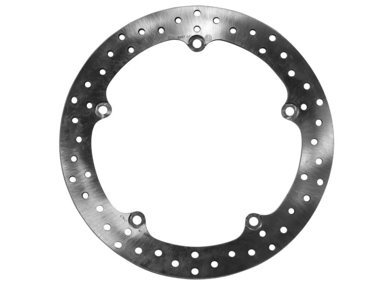 Image of BREMBO 68B407G7 Brake disc PRIME - Serie-Oro - Fixed Disc Front, Perforated Brake Disc (82)