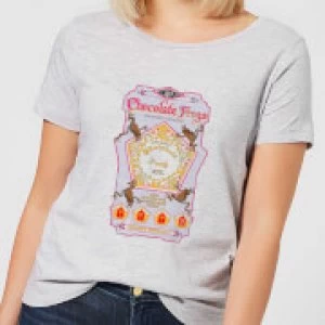 Image of Harry Potter Chocolate Frog Womens T-Shirt - Grey - M
