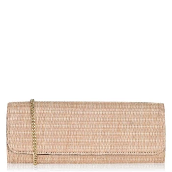 Image of Biba Straw Clutch Bag - Natural