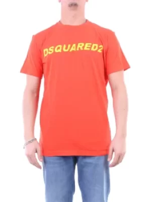Image of DSQUARED2 Short sleeve Men Orange