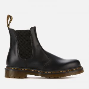 Image of Dr. Martens 2976 Smooth Leather Chelsea Boots - Black - UK 8