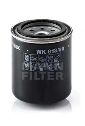 Image of Fuel Filter WK818/80 by MANN