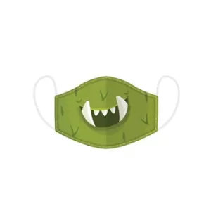 Image of Monstarz Green Monster Reusable Face Covering - Small
