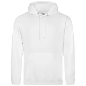 Image of Awdis Unisex Adult College Hoodie (5XL) (Arctic White)