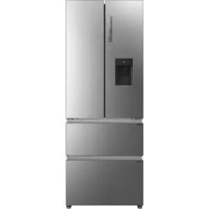 Image of Haier HFR5719EWMP 444L Frost Free American Fridge Freezer
