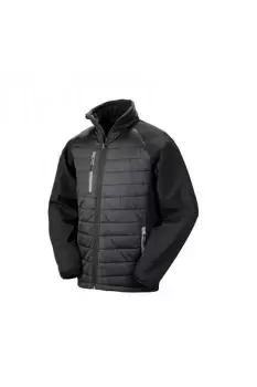 Image of Black Compass Padded Soft Shell Jacket
