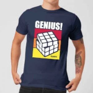 Image of Rubik's Genius Mens T-Shirt - Navy - L