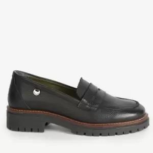 Image of Barbour Womens Velma Leather Loafers - UK 8