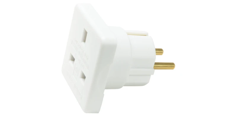 Image of Mercury 429.905UK power plug adapter Type G (UK) Type C (Europlug) Whi