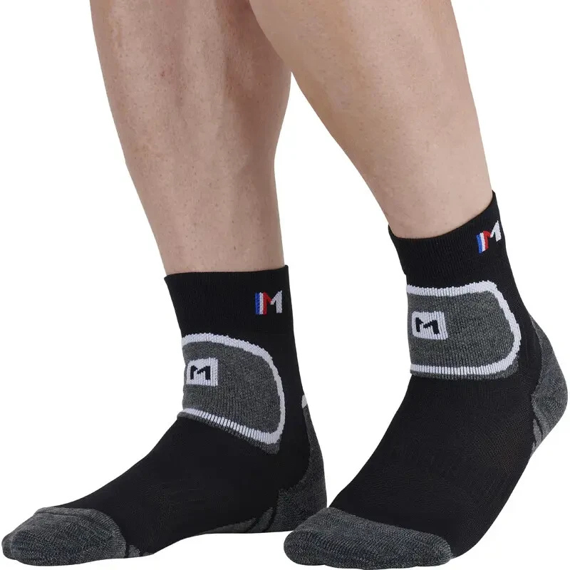 Image of Football Socks Monnet Mid Perf Noir Unisex 43/44