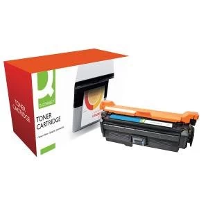 Image of Q-Connect HP 648A Cyan Laser Toner Ink Cartridge