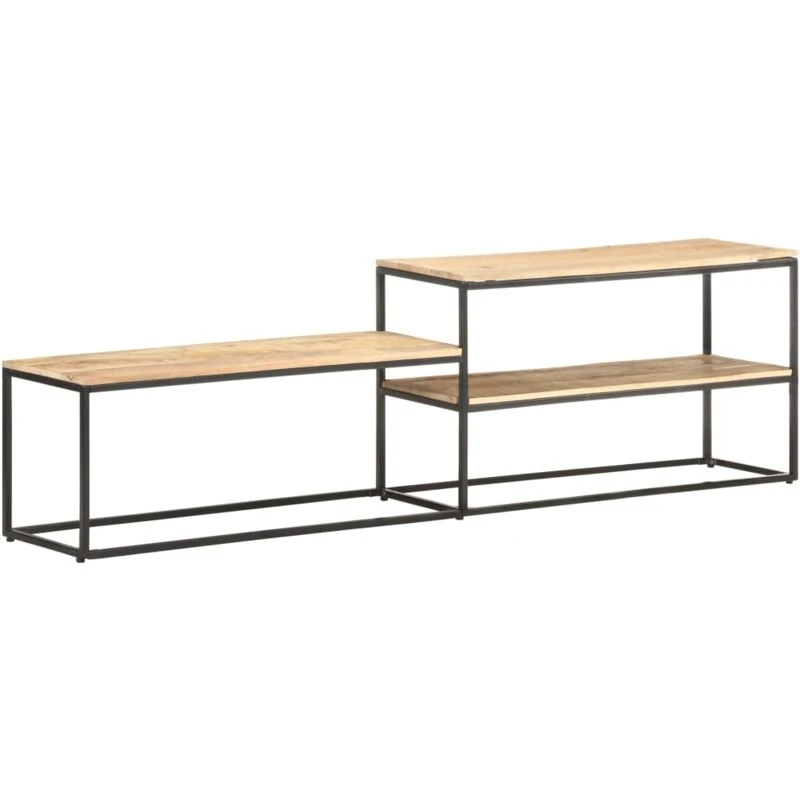 Image of VIDAXL TV Cabinet 180x30x50cm Rough Mango Wood Vidaxl 8720286105122