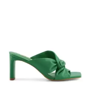 Image of Dune London Magnet Mules - Green