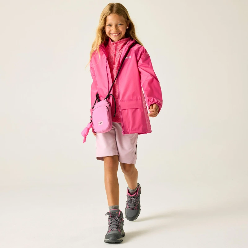 Image of Regatta Unisex Kids Stormbreak Waterproof Long Sleeve Waterproof Jacket Jem unisex 9-10yrs