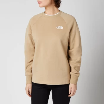 Image of The North Face Womens Oversized Crew - Beige - XS