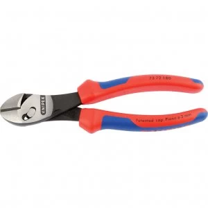 Image of Knipex Twinforce High Leverage Diagonal Side Cutters 185mm