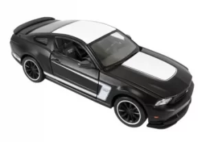 Image of MAISTO FORD MUSTANG 1:24 Scale Model Toy Gift DieCast Sports Race Play Car BLACK